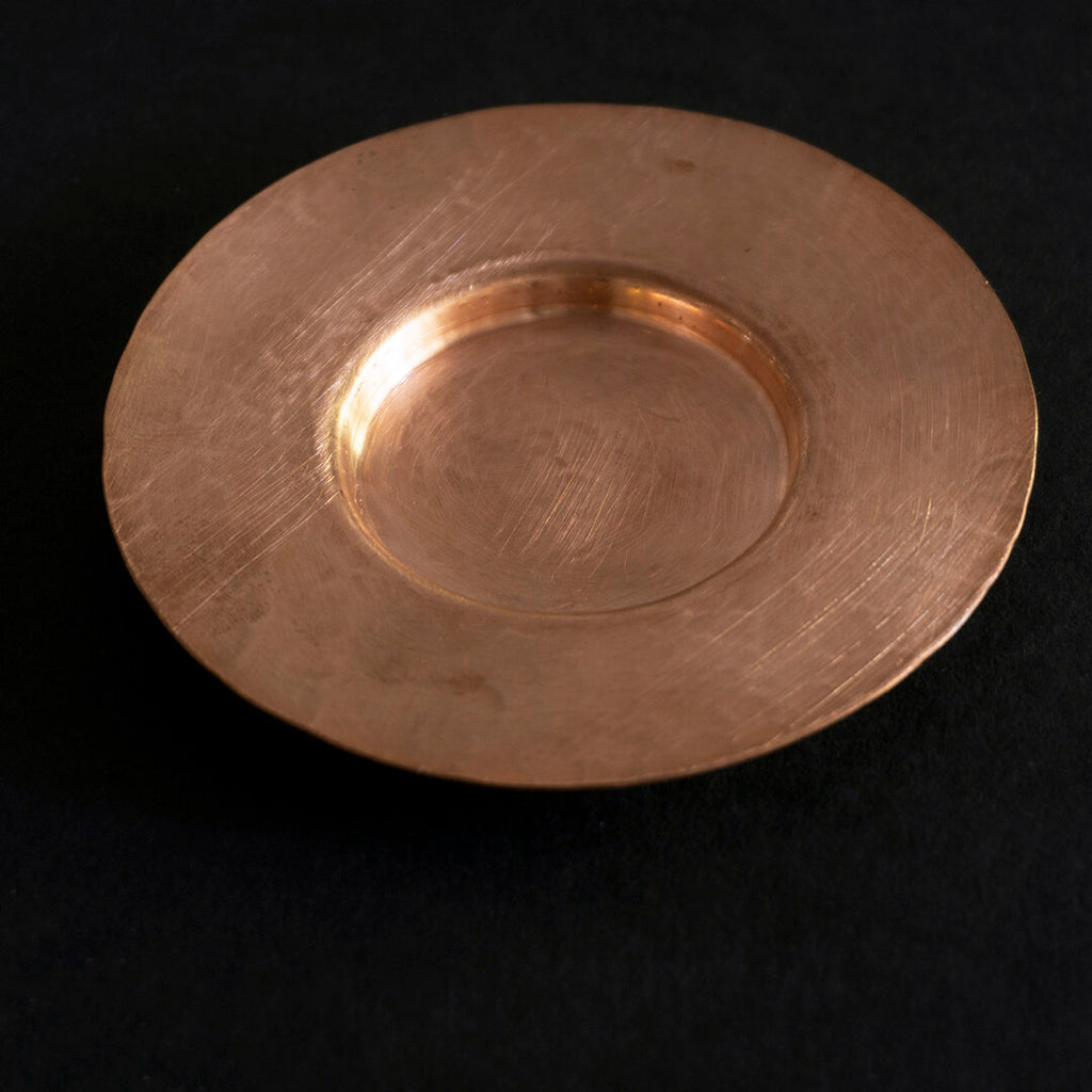 Yuichi Takemata 茶托 丸 銅 – 雨晴/AMAHARE