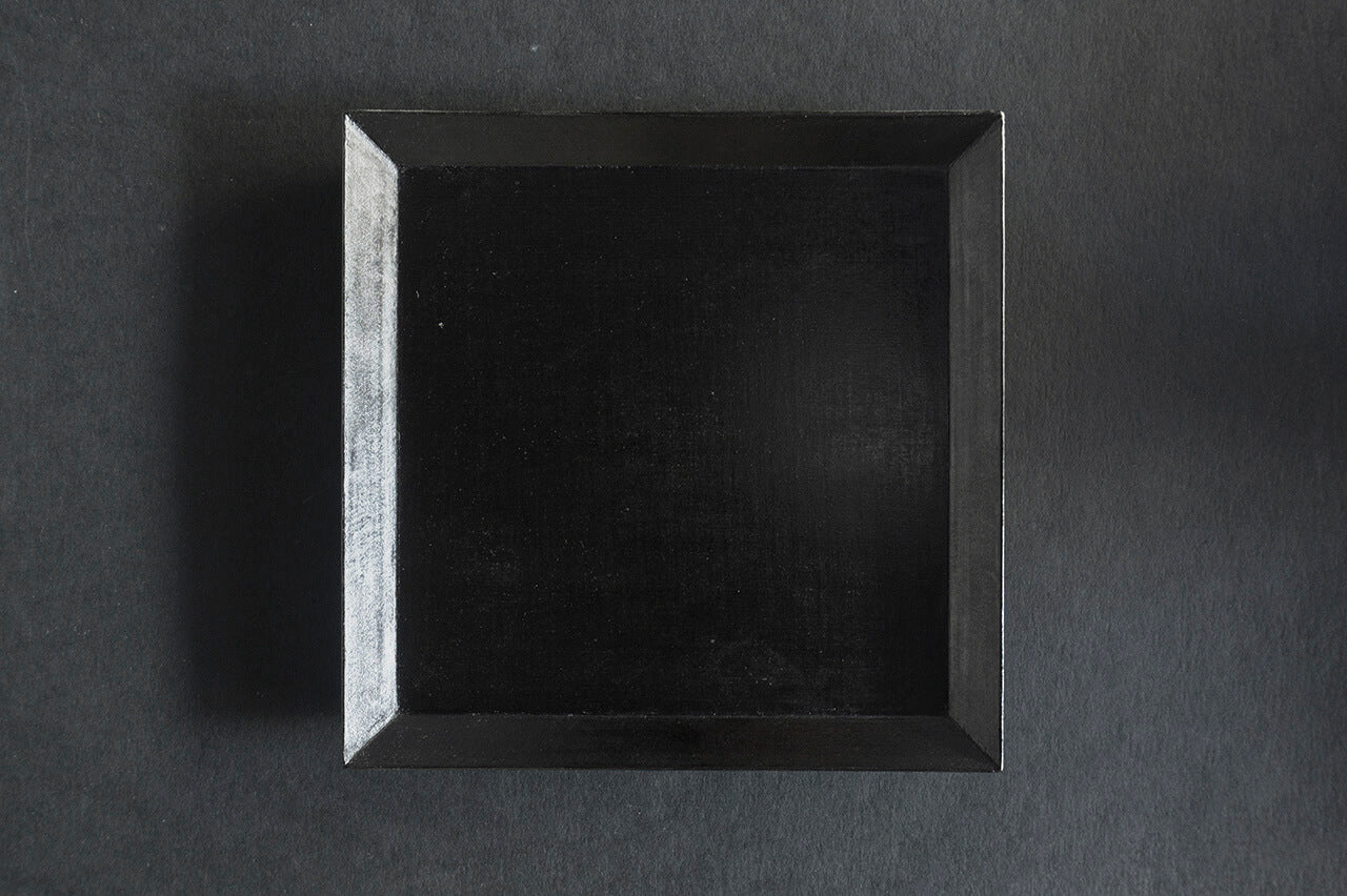 Akito Akagi / Square Plate 300cm Black