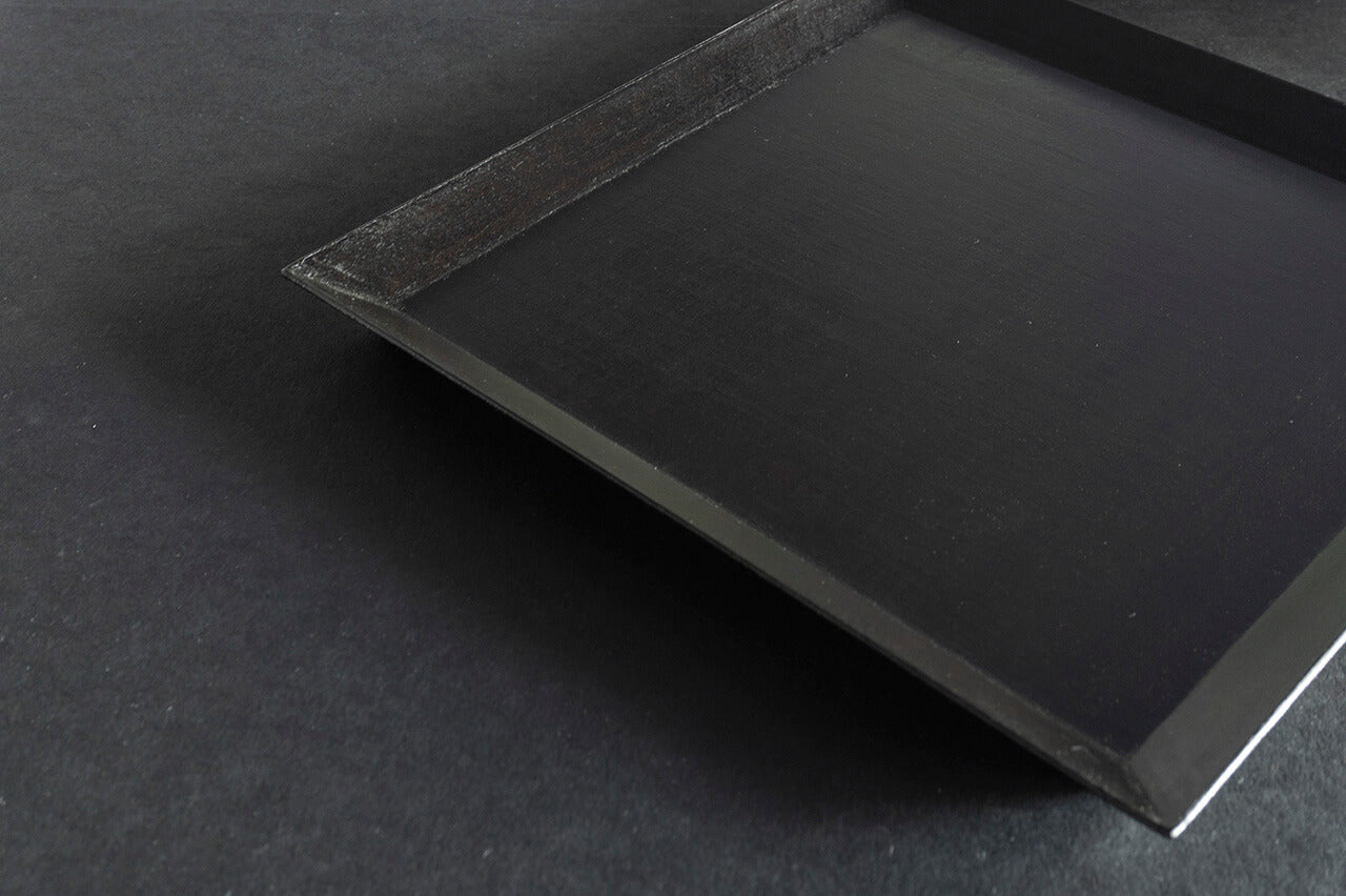 Akito Akagi / Square Plate 300cm Black