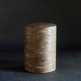 Suzutsu Tea Caddy, Large - Shimofuri-Gawa (Marble)