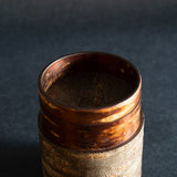Suzutsu Tea Caddy, Large - Shimofuri-Gawa (Marble)