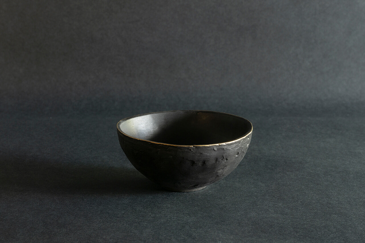 Teppei Terada - KUROgane TALL BOWL 120