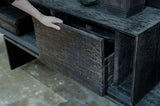Fuyou Sideboard Black W1800 D400 H850