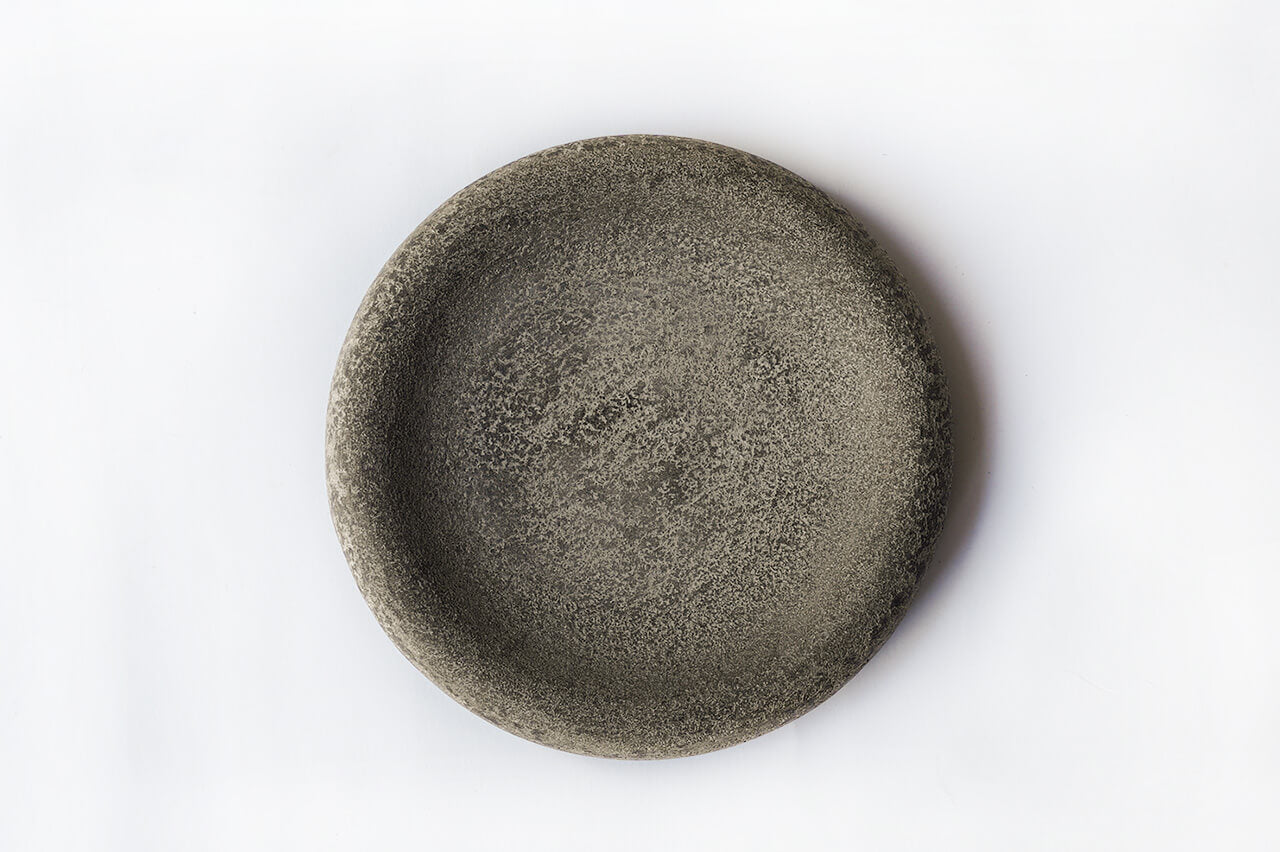 21-k27 Sabi-Urushi 24cm Plate A