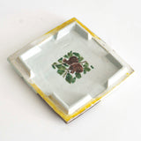 色絵銀彩紅白梅三段重箱