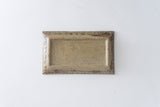 Miyagi Pottery Rectangle Plate Ash Glaze