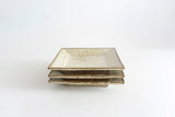 Miyagi Pottery Square Plate M White Glaze