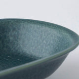 YM Oval Gratin Plate S "Kosui" (Lake Blue)