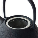 Kukan Chuzo / Egg Cast Iron Teapot S Black wooden lid