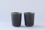 Teacup  Mangan Silver Glaze