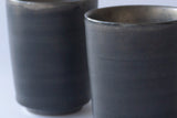 Teacup  Mangan Silver Glaze