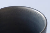 Teacup  Mangan Silver Glaze