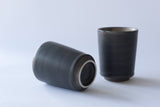 Teacup  Mangan Silver Glaze