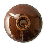 Yamahon Tobo - Earthenware Pot with Amber Glaze