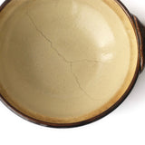 Yamahon Tobo - Earthenware Pot with Amber Glaze