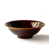 Yamahon Toubo  Small Bowl Amber Glaze