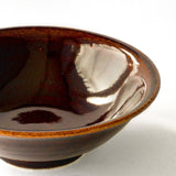 Yamahon Toubo  Small Bowl Amber Glaze