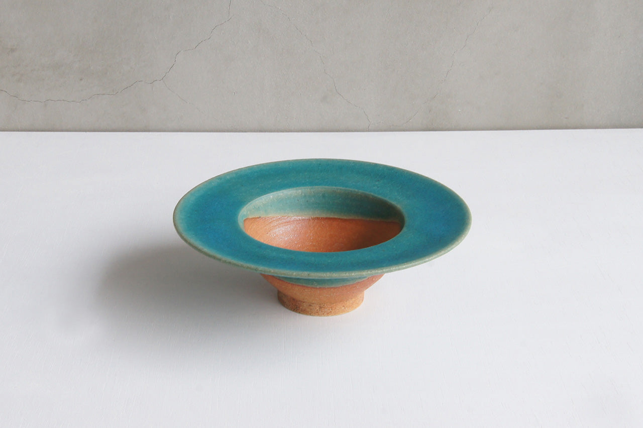 Pottery studio ICHI Mintama Rim Bowl 15cm Persia