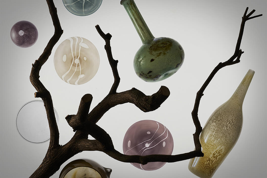 Online Exhibition 辻野剛 × fresco × 雨晴「Colorful Tree」