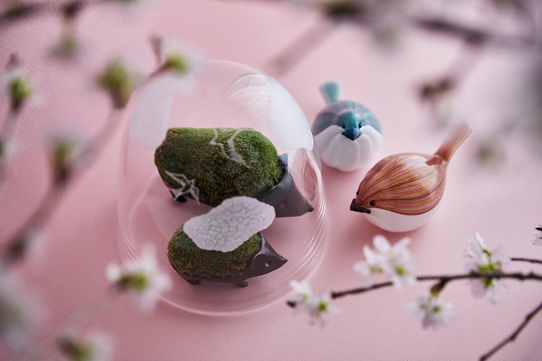 小林健二（品品）× 津坂陽介 + 久保裕子（日の出ガラス工芸社）× 雨晴<br>「春をさがそう」