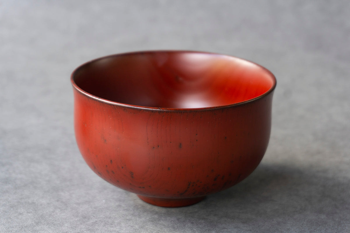 【山中漆器　喜八工房　4.8寸\"百合形　銘々皿×5客】天然木製　金毛彫 未使用品 山中漆器 喜八工房 4.8寸