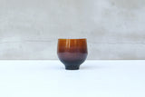 ◆fresco - 1.9m Choko (sake cup), Brown (Gift Set of 2)