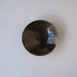 ●25-YT101 Yohen Black Karatsu Plate