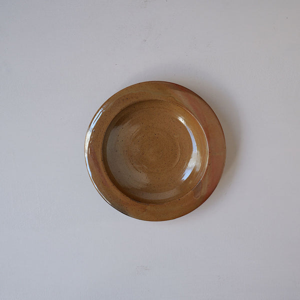 ●25-YT125 Yohen Black Karatsu Plate