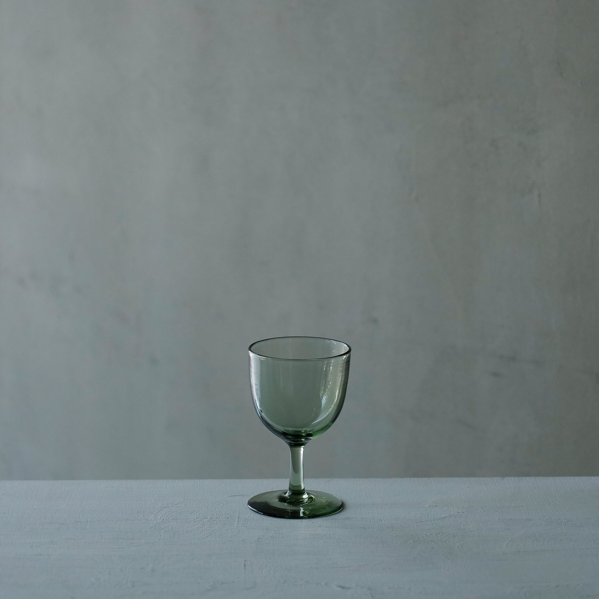 ●26-TE-132 Liqueur Glass MOSS GREEN