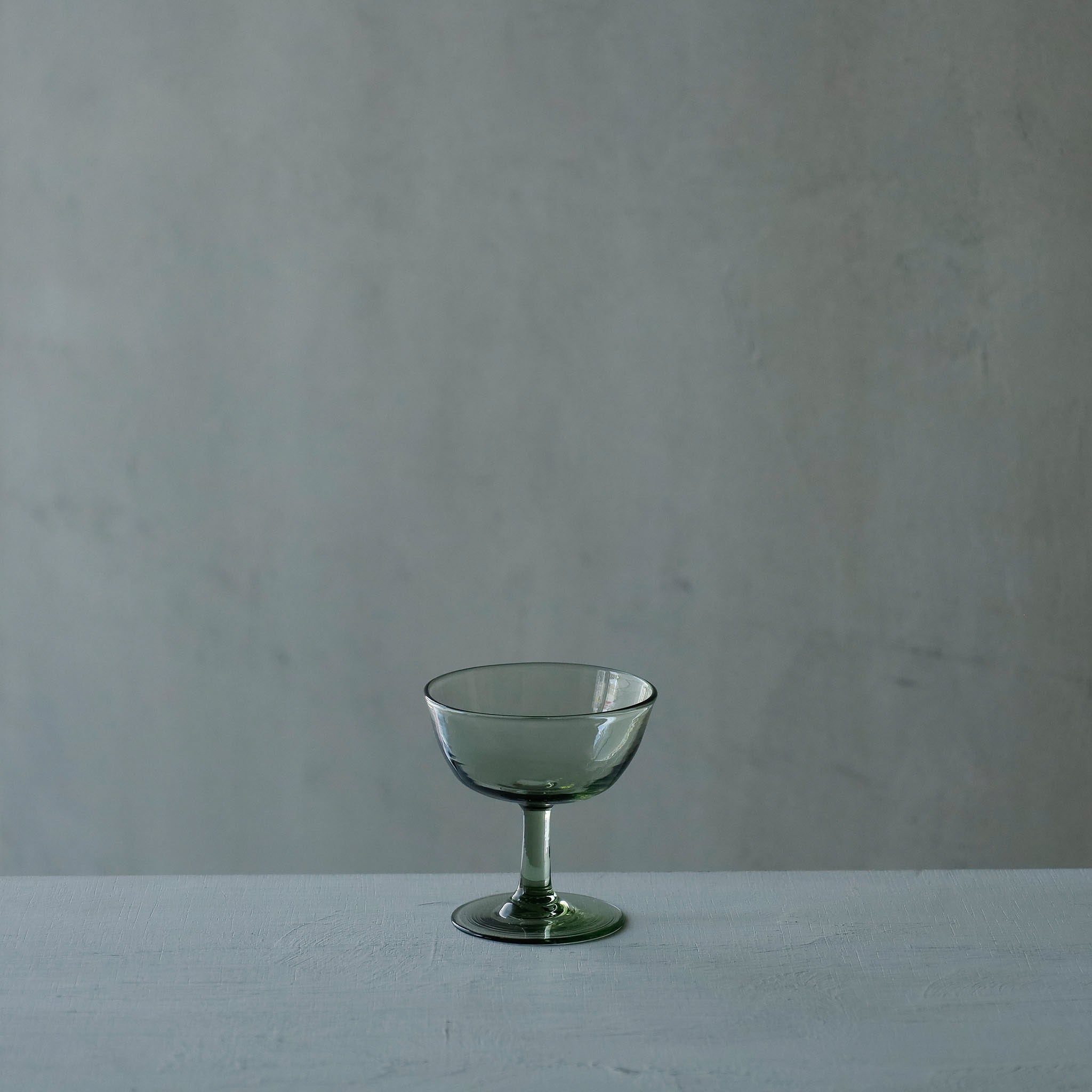 ●26-TE-132 Liqueur Glass MOSS GREEN