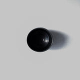 ●25-YT134 Black Karatsu Matcha Bowl