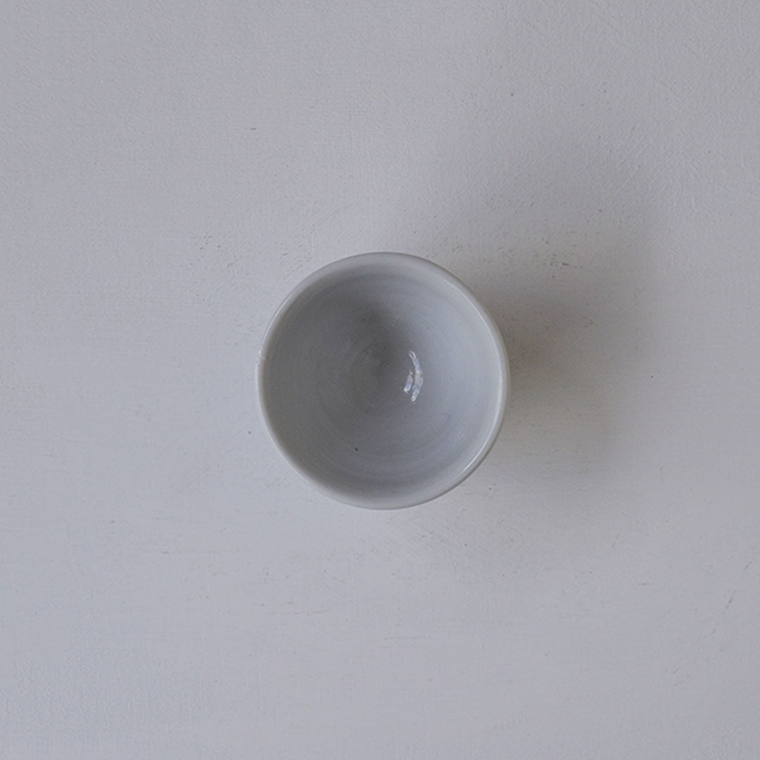 ●25-YT139 White Porcelain Sakazuki