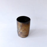 ●24-TY-19 Yohen Black Karatsu Cylindrical Vessel