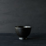26-AS-4  Tsuzumi-wan (Tsuzumi-shaped Small Bowl) – Black