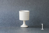 Hanako Nakazato Wine Goblet (White/B)