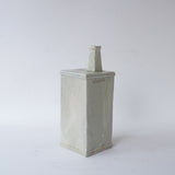 23-2 Shingo Oka White Square Tube Vase with Box