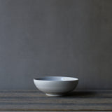 ●24-TS 22 Tomoko Sakai - White Porcelain Round Bowl (165mm)