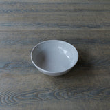 ●24-TS 22 Tomoko Sakai - White Porcelain Round Bowl (165mm)