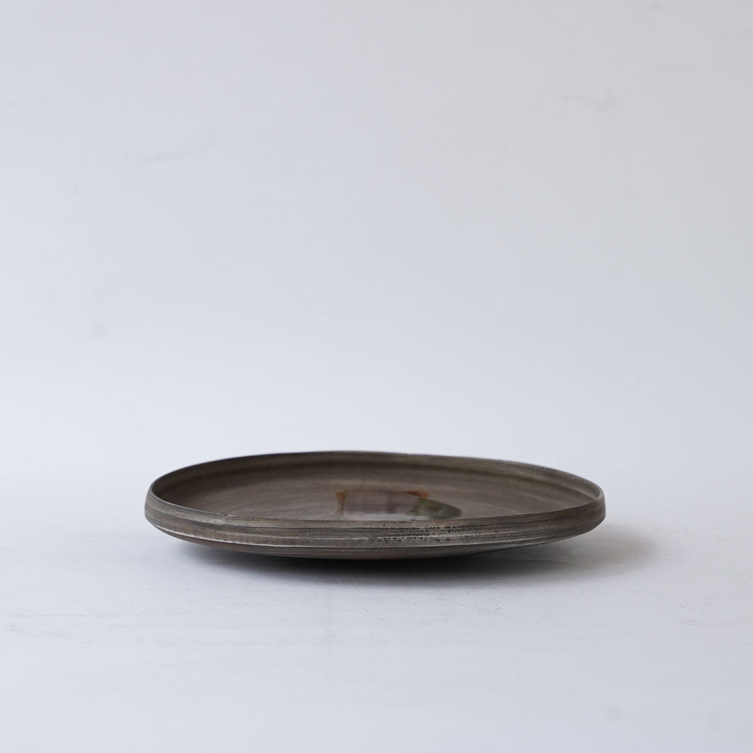 23-23 Shingo Oka Silver 7.5cm Plate