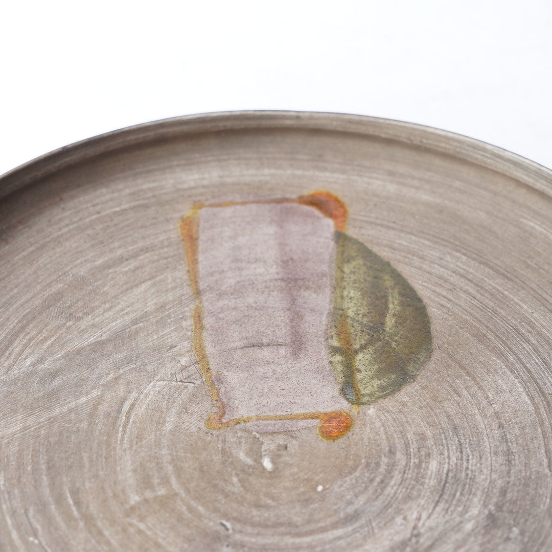 23-23 Shingo Oka Silver 7.5cm Plate