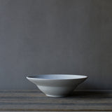 ●24-TS 26 Tomoko Sakai - White Porcelain Yohen Rimmed Bowl