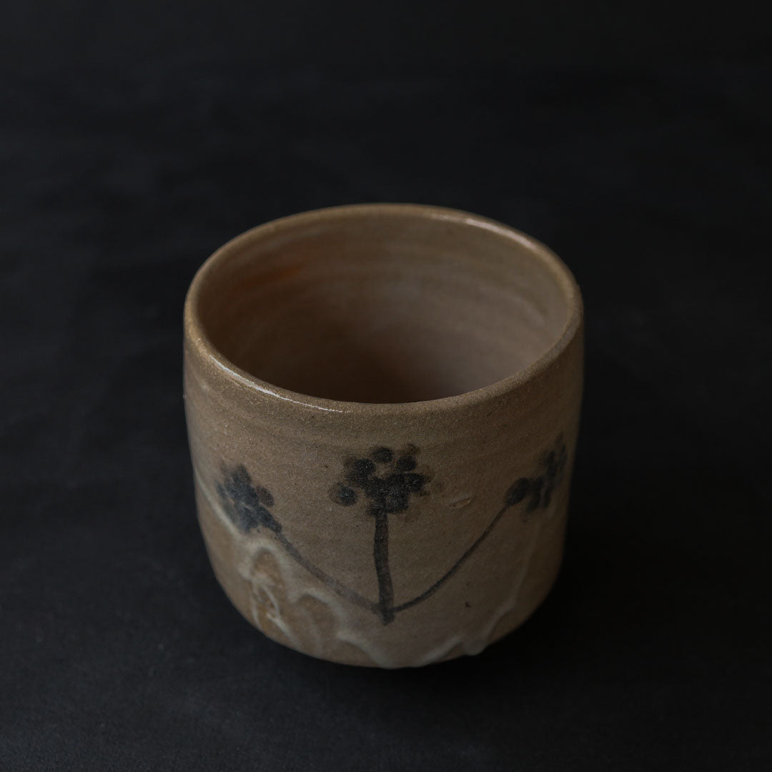 Naoto Yano - Karatsu Tea Bowl (Dandelion)