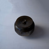 ●25-YT3 Black Karatsu Jar