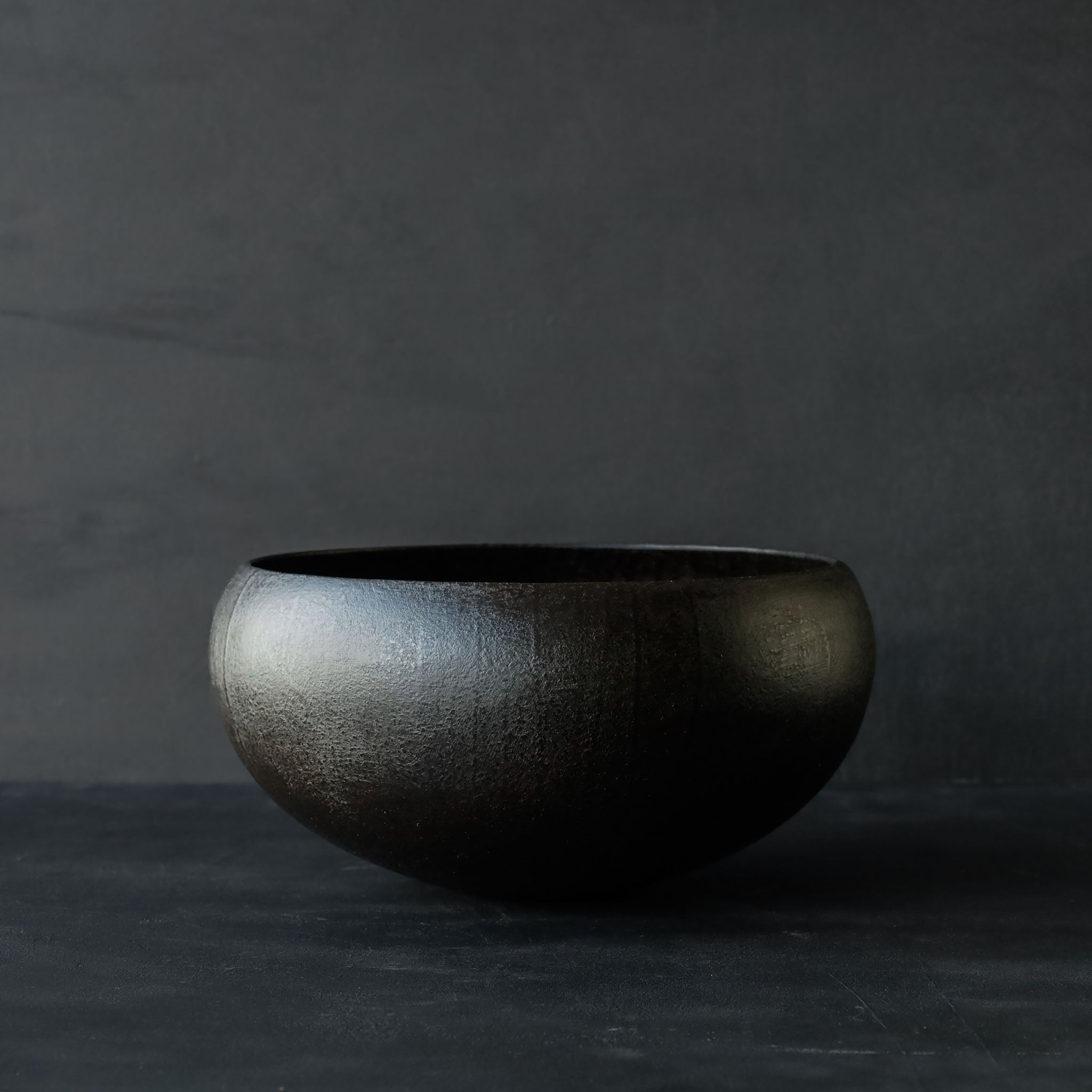 26-AS-31  Teppatsu (Iron Alms Bowl-shaped Large Bowl) – Black