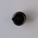 ●25-YT32 Black Karatsu Small Katakuchi