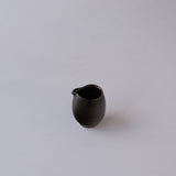 ●25-YT32 Black Karatsu Small Katakuchi