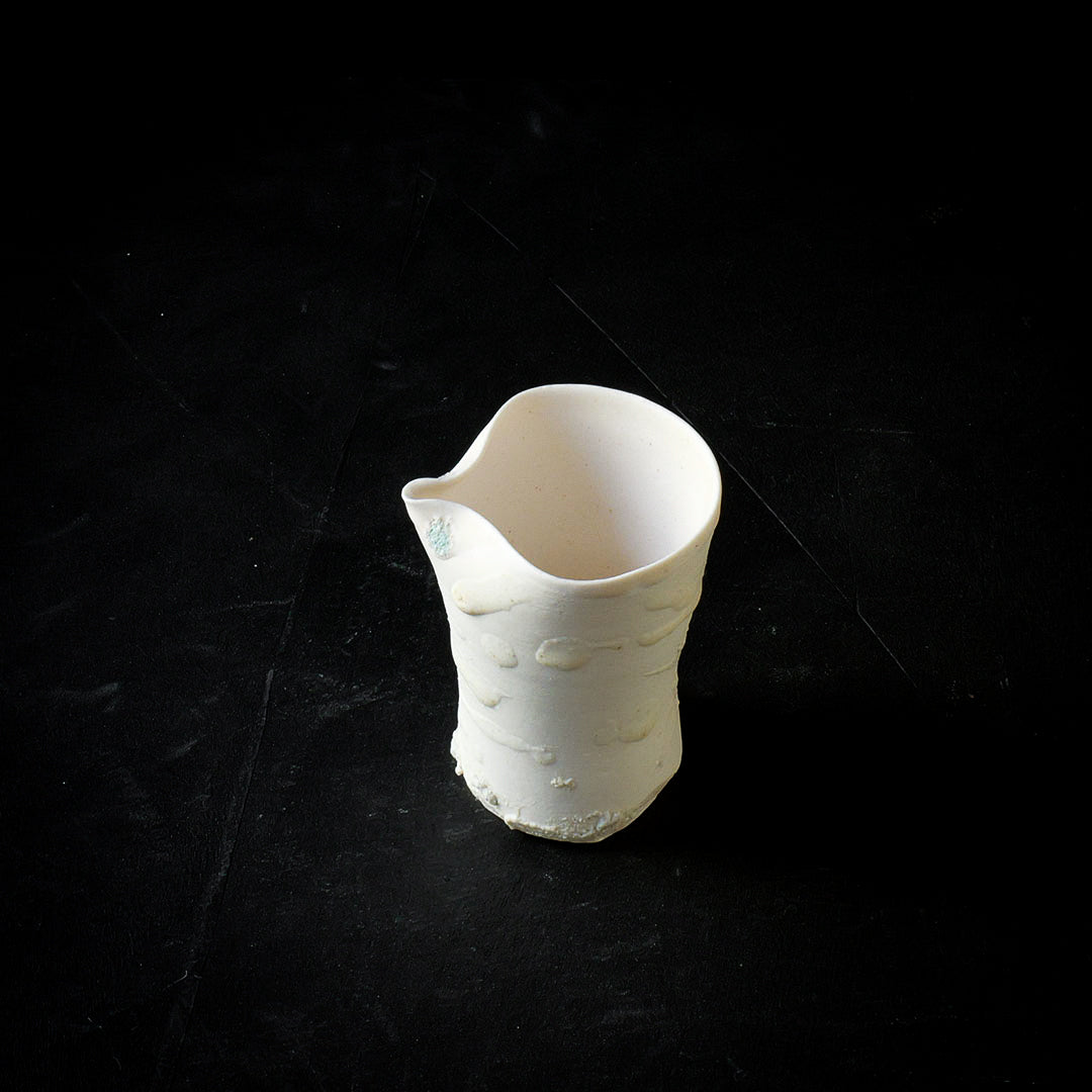 ●25-IY-37白磁筒片口