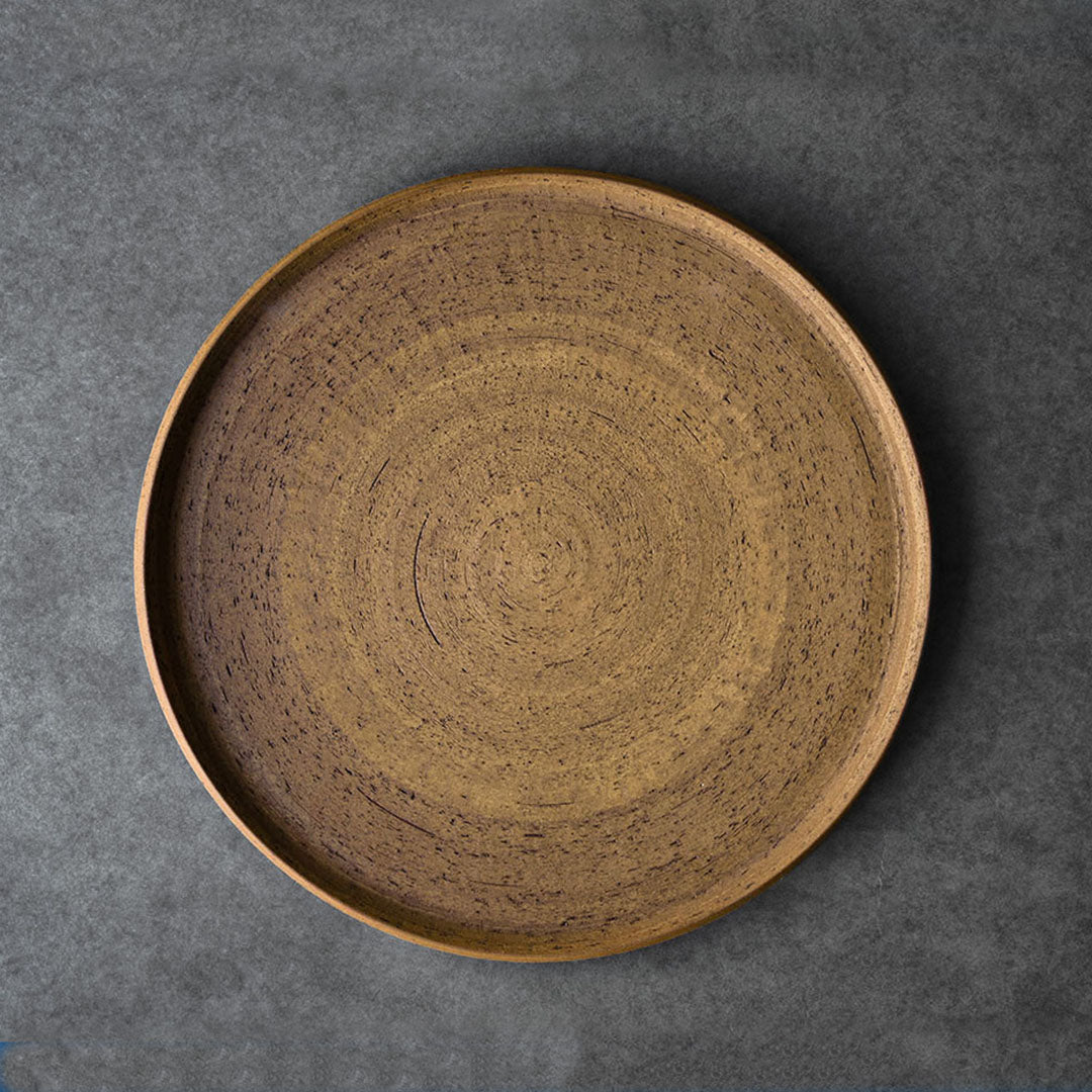 GAKU ceramics age Plate Φ28