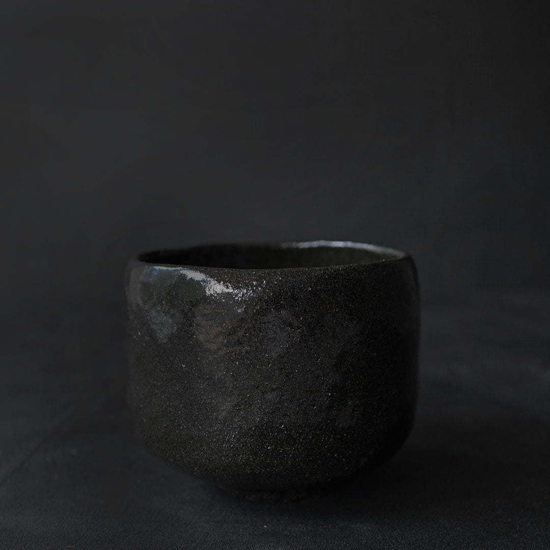 矢野直人 黒釉茶碗