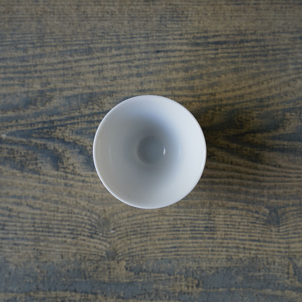 村上雄一 YM 茶杯 白磁 – 雨晴/AMAHARE